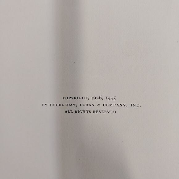 The Seven Pillars of Wisdom by T.E. Lawrence 1st Edition Doubleday 1935 *READ* - Picture 4 of 6